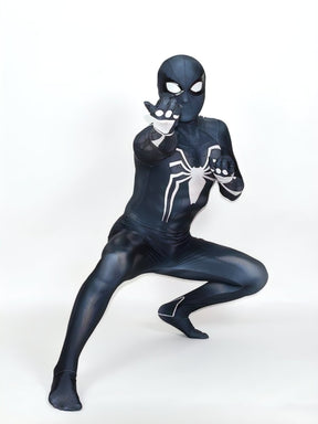 Fantasia Homem-Aranha Black Ps4 Game Cosplay Traje Luxo Profissional