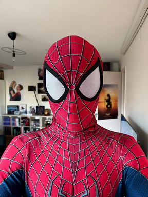 Fantasia Homem-Aranha Andrew Garfield TASM Cosplay Traje Luxo Profissional