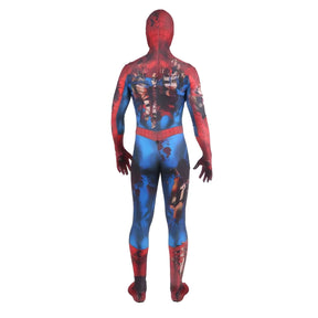 Fantasia Homem-Aranha Zumbi Hq Cosplay Traje Luxo Profissional