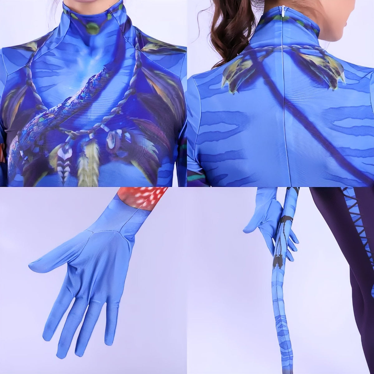 Fantasia Feminina Avatar Filme 2 Neytiri Cosplay Traje Luxo Profissional