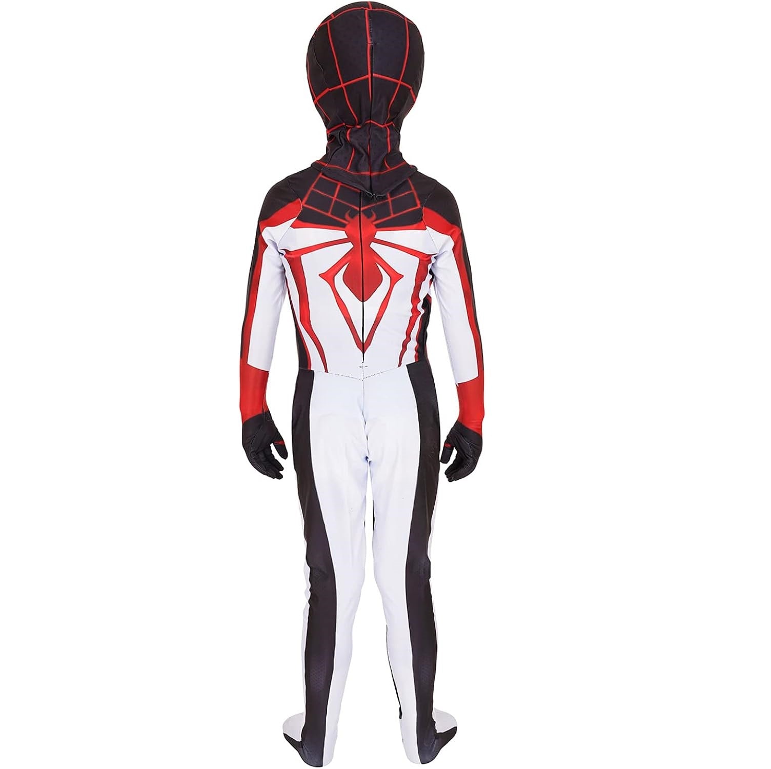 Fantasia Infantil Miles Morales Homem-Aranha Game ps5 Ultimate Crianças Traje