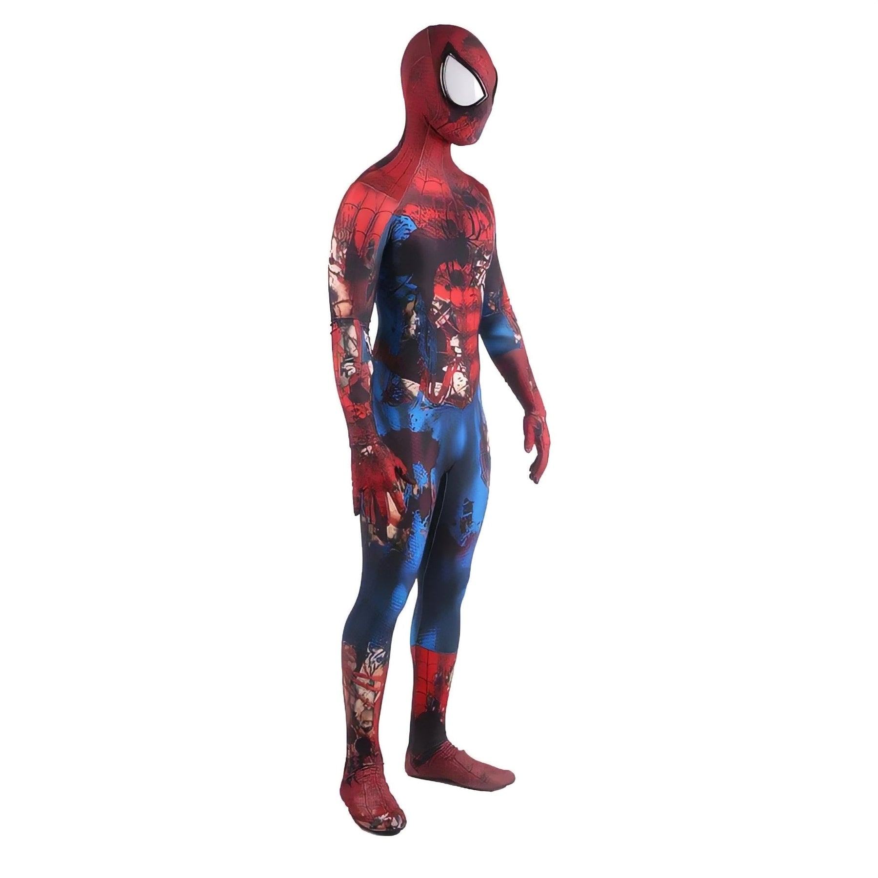 Fantasia Homem-Aranha Zumbi Hq Cosplay Traje Luxo Profissional