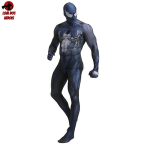 Fantasia Cosplay Venom Filme Cinema Homem Aranha traje luxo