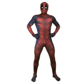 Fantasia Deadpool Filme Cosplay Traje Luxo Profissional