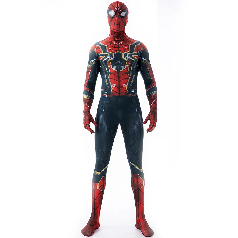 Fantasia Cosplay Homem-Aranha De Ferro Sem Volta Para Casa Adulto Traje Luxo