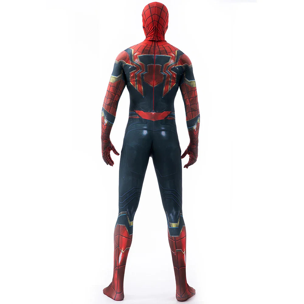 Fantasia Cosplay Homem-Aranha De Ferro Sem Volta Para Casa Adulto Traje Luxo