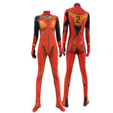 Fantasia Feminina Asuka Shinji Neon Genesis Evangelion Anime Cosplay Traje Luxo