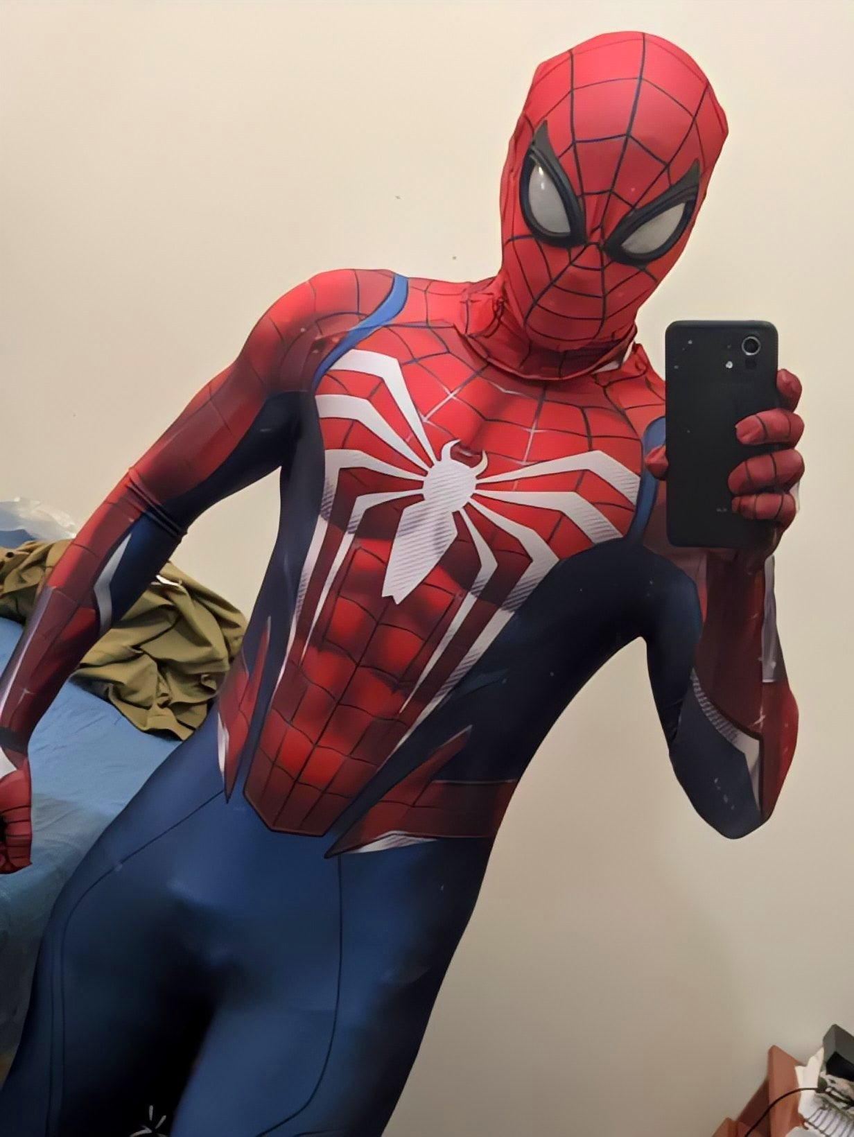 Fantasia Homem-Aranha Spider-Man Game PS5 Cosplay Traje Luxo Profissional