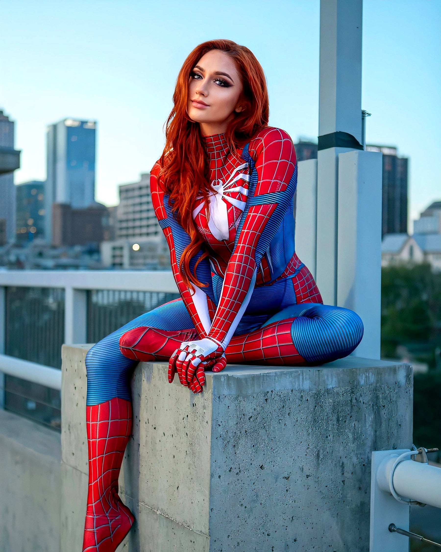 Fantasia Homem Aranha PS4 Game Jogo Adulto Cosplay traje spiderman Feminina Mary jane