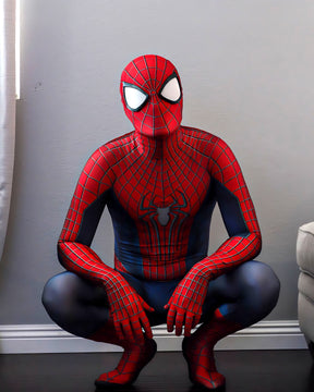 Fantasia Homem-Aranha Andrew Garfield TASM Cosplay Traje Luxo Profissional