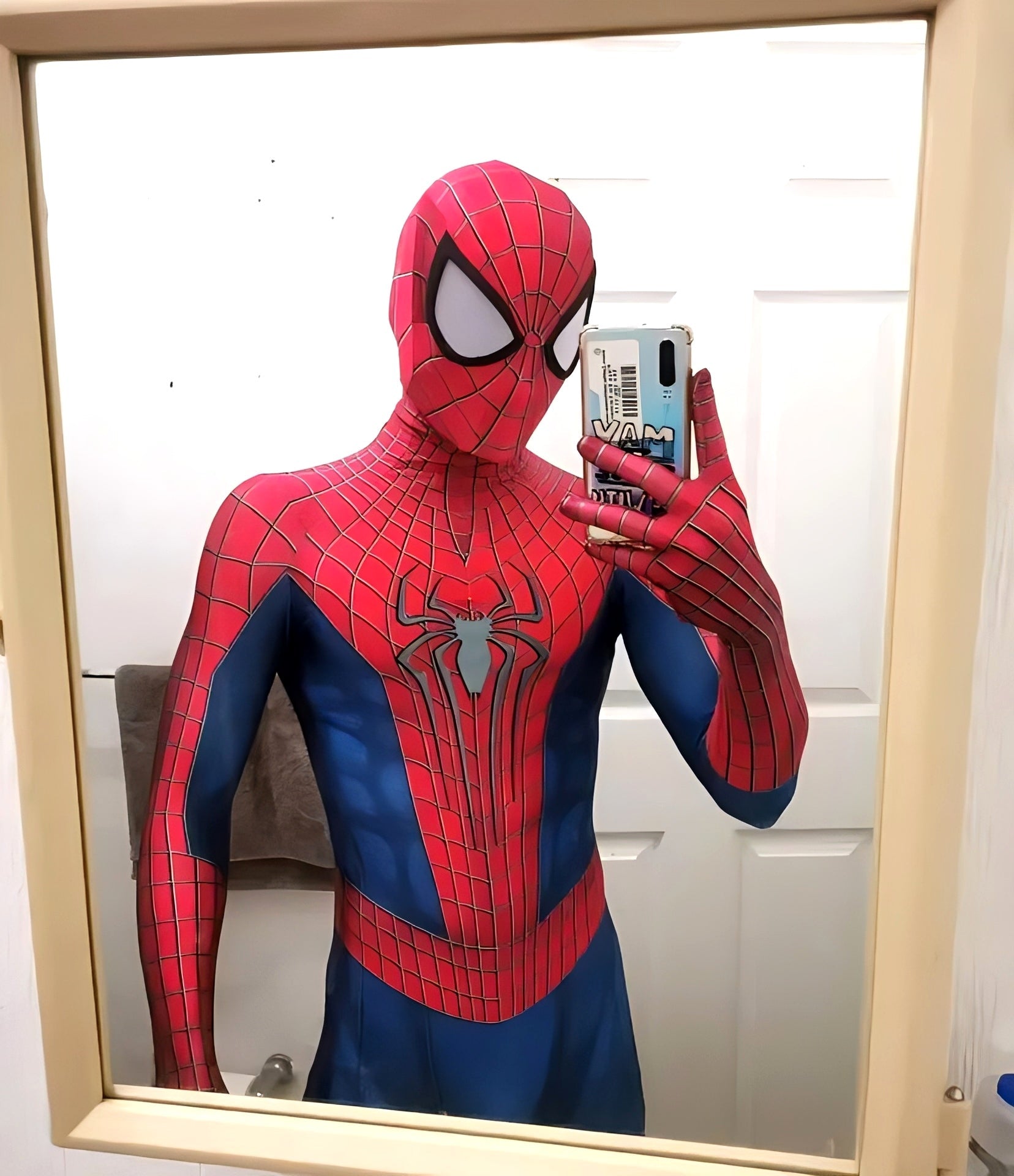 Fantasia Homem-Aranha Andrew Garfield TASM Cosplay Traje Luxo Profissional