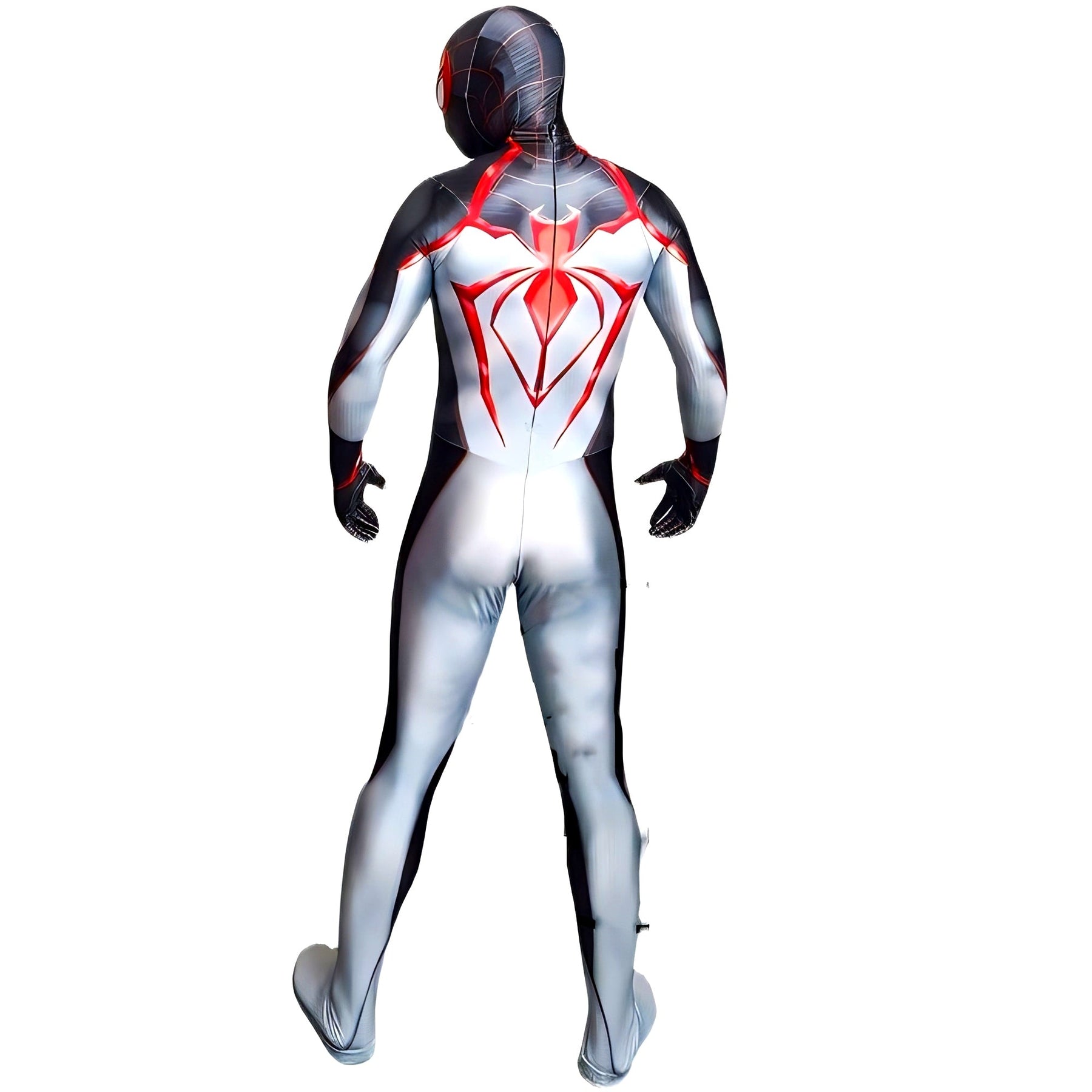 Fantasia Homem-Aranha Ultimate PS5 Miles Morales Traje Cosplay Luxo