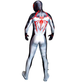 Fantasia Homem-Aranha Ultimate PS5 Miles Morales Traje Cosplay Luxo