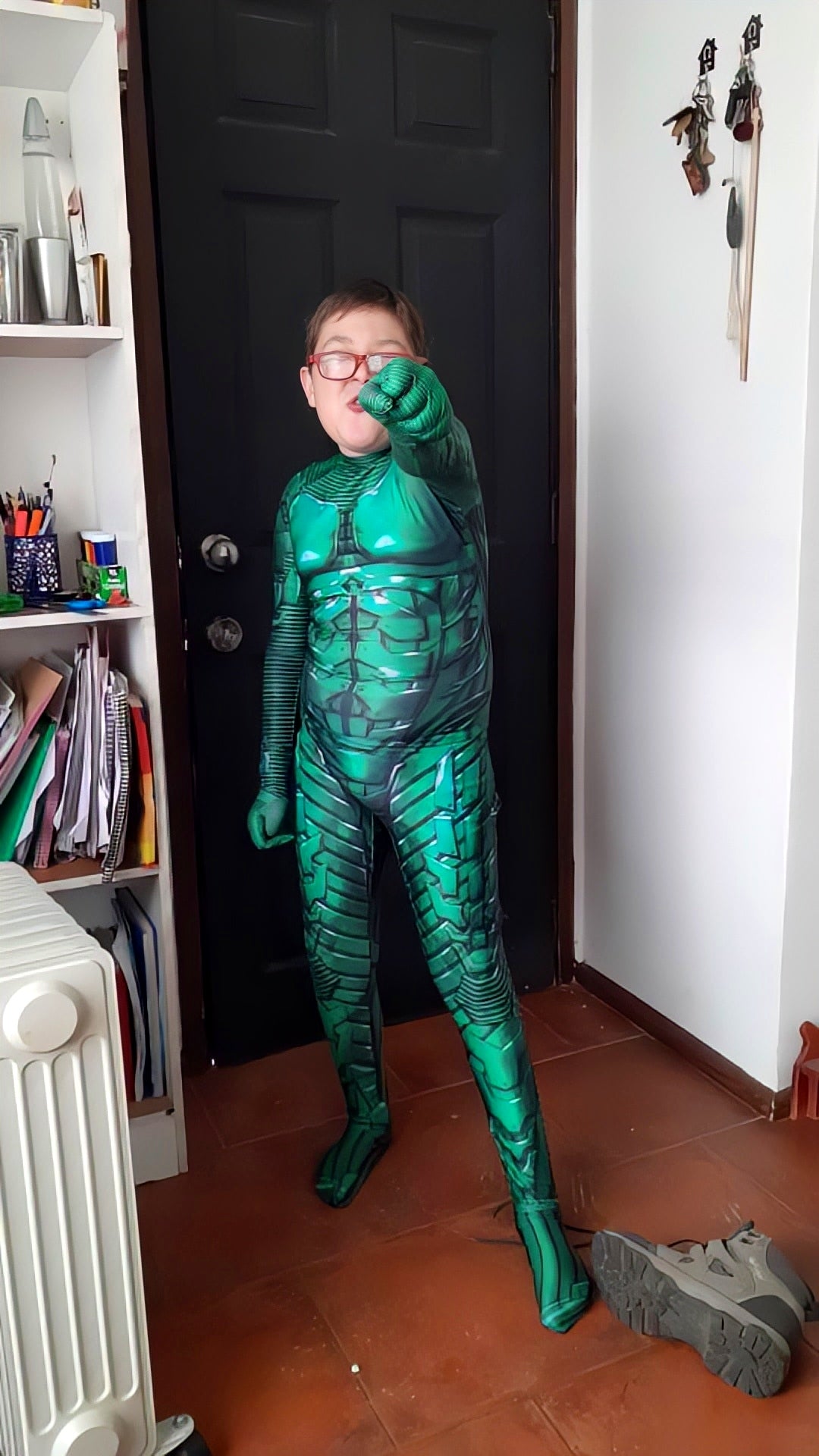 Fantasia Duende Verde Filme Homem-Aranha Adulto Cosplay Traje Luxo Profissional