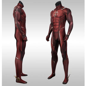 Fantasia Flash Liga Da Justiça Adulto Cosplay Traje Luxo