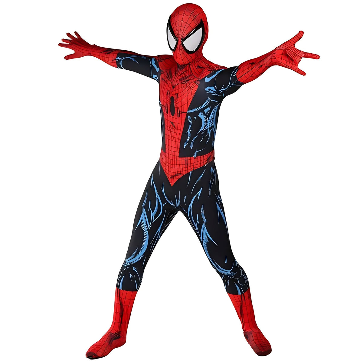 Fantasia Homem-Aranha Todd McFarlane Cosplay Traje Luxo Profissional