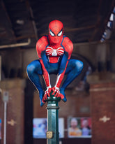 Fantasia Homem-Aranha Traje PS4 / PS5 Adulto Cosplay Luxo Profissional