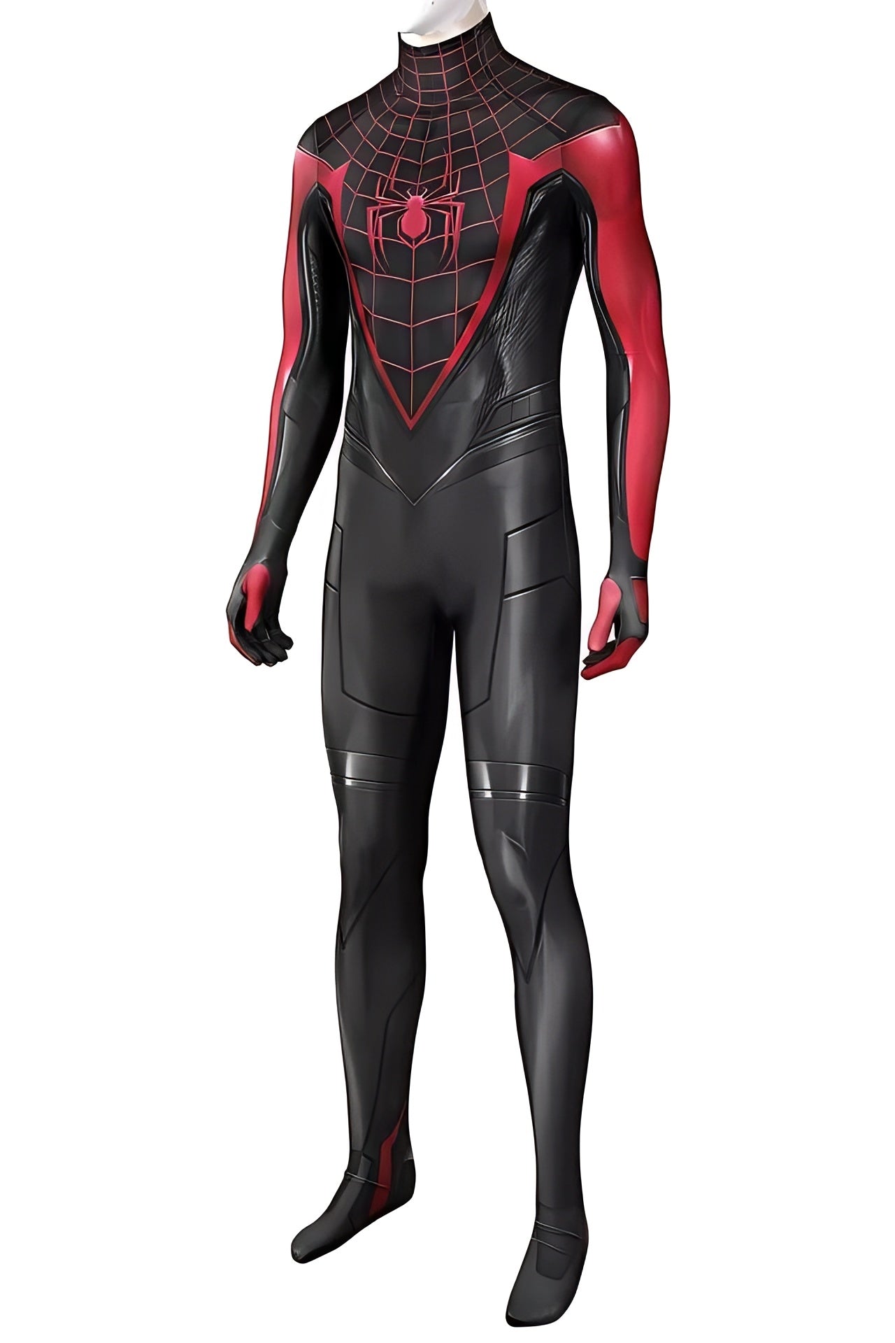 Fantasia Miles Morales Game PS5 Homem-Aranha Ultimate Cosplay Traje Luxo Profissional