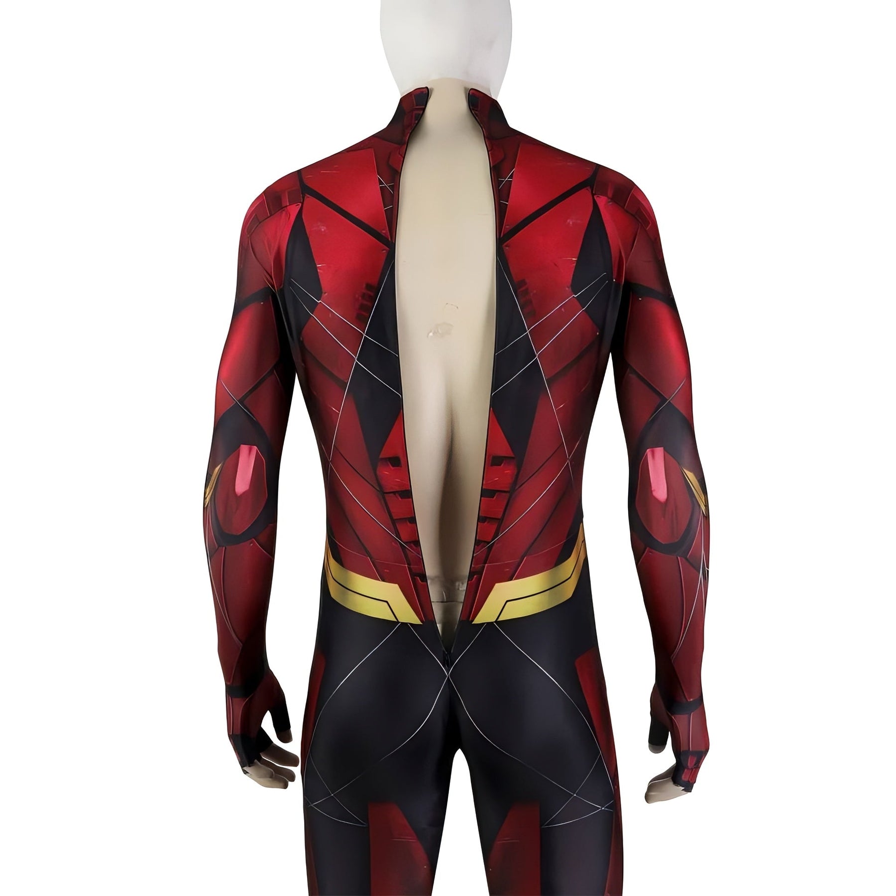 Fantasia The Flash Filme Liga da Justiça Cosplay Adulto Traje Luxo Profissional