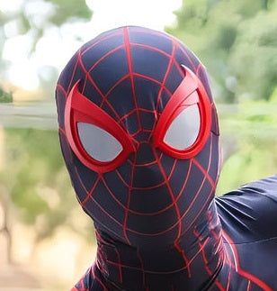 Máscara Cosplay Homem Aranha Versões Aranhaverso Ultimate Peter Parker Miles Gwen