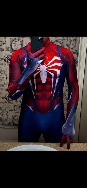 Fantasia Homem-Aranha Spider-Man Game PS5 Cosplay Traje Luxo Profissional