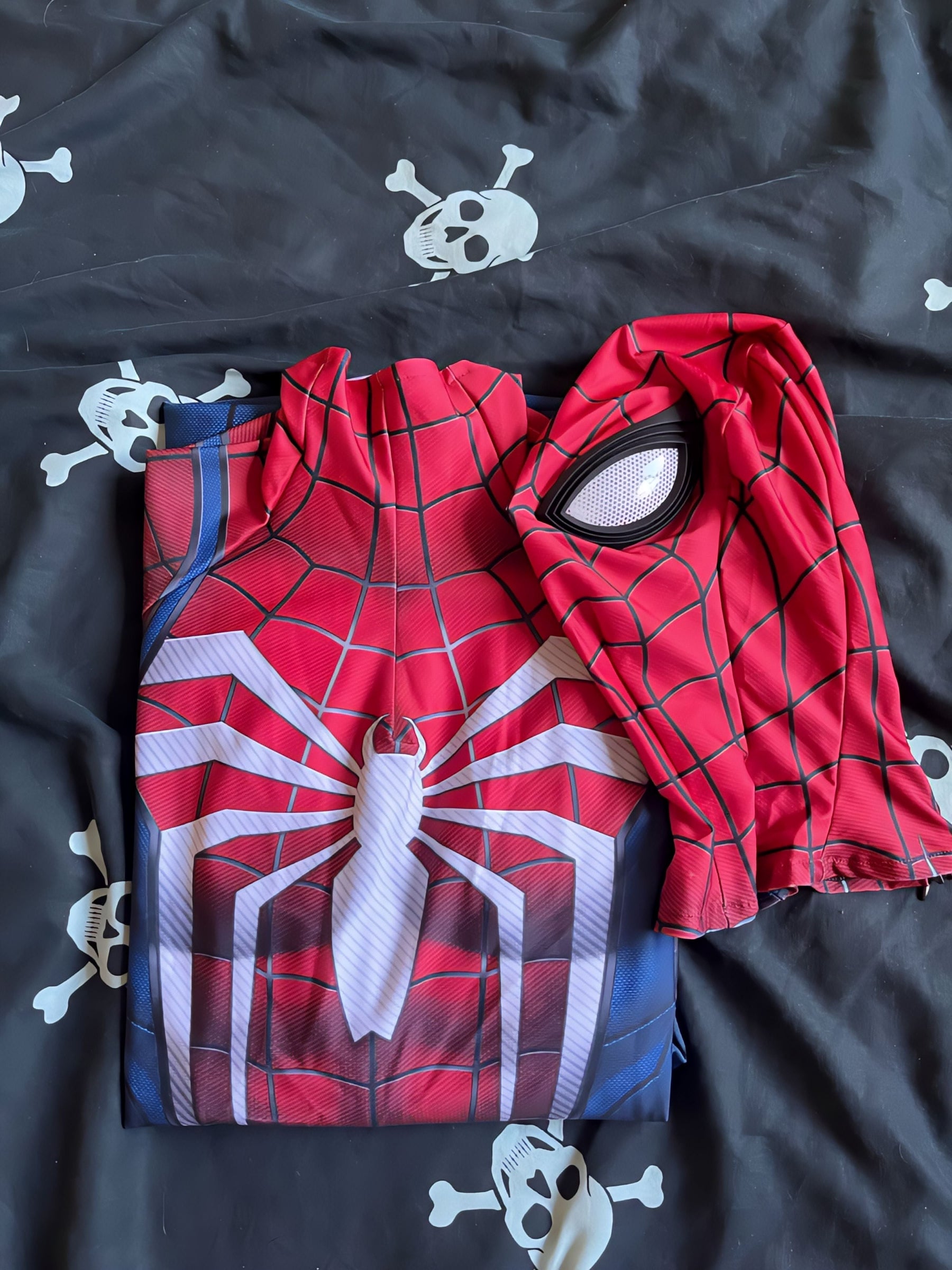 Fantasia Homem-Aranha Spider-Man Game PS5 Cosplay Traje Luxo Profissional