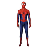 Fantasia Homem-Aranha Peter B Parker Aranhaverso Cosplay Traje Luxo Profissional