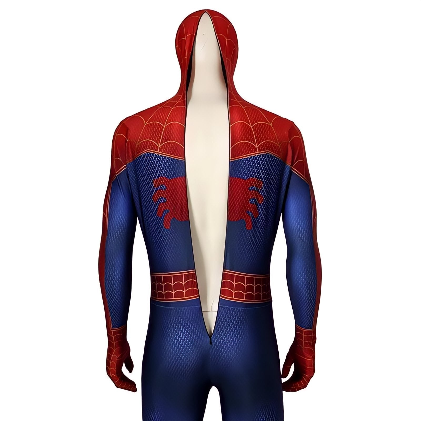 Fantasia Homem-Aranha Peter B Parker Aranhaverso Cosplay Traje Luxo Profissional