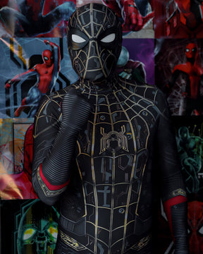 Fantasia Homem-Aranha Magia Sem Volta Para Casa Filme  Adulto Cosplay Traje Luxo