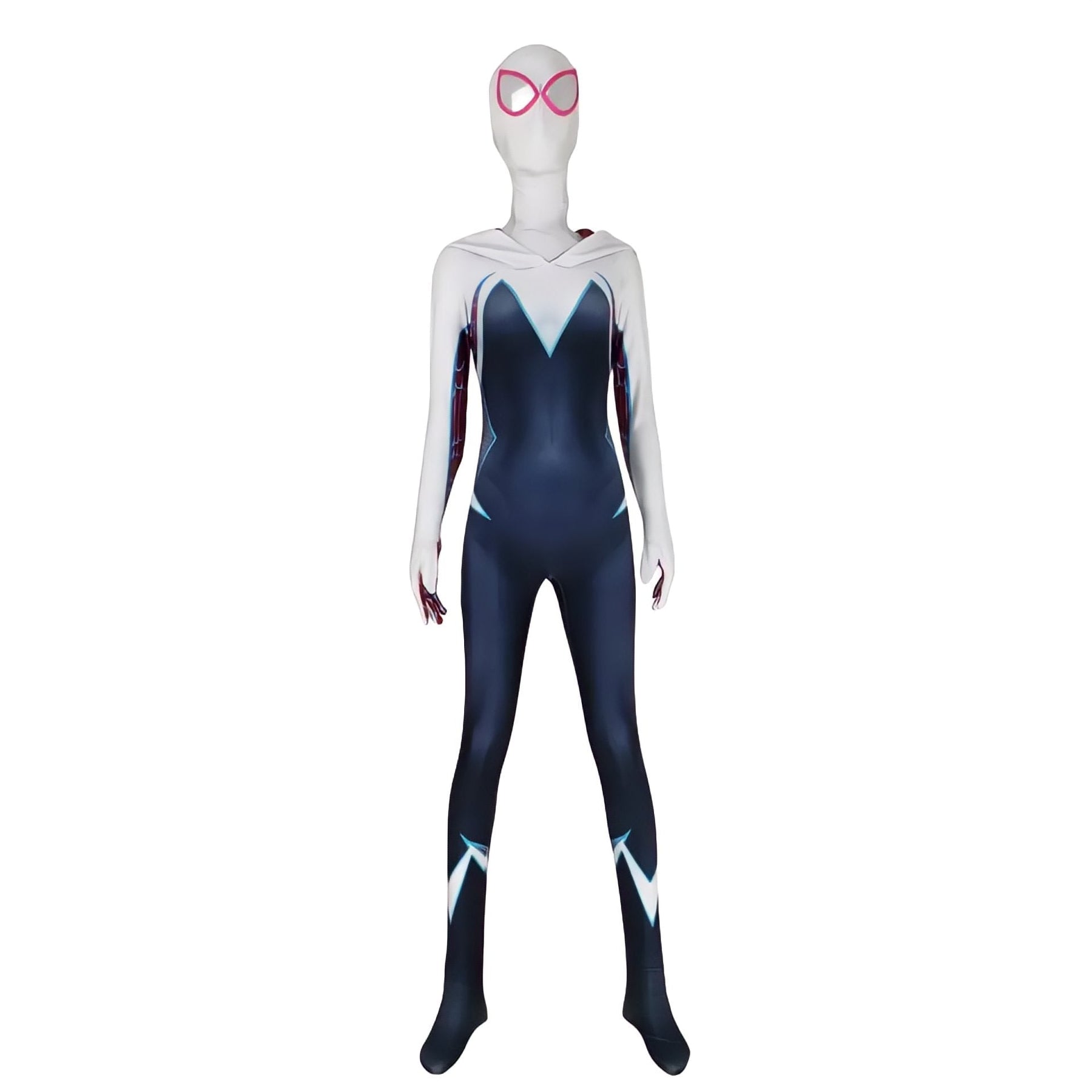 Fantasia Feminina Spider Gwen Filme Adulto Cosplay Traje Luxo