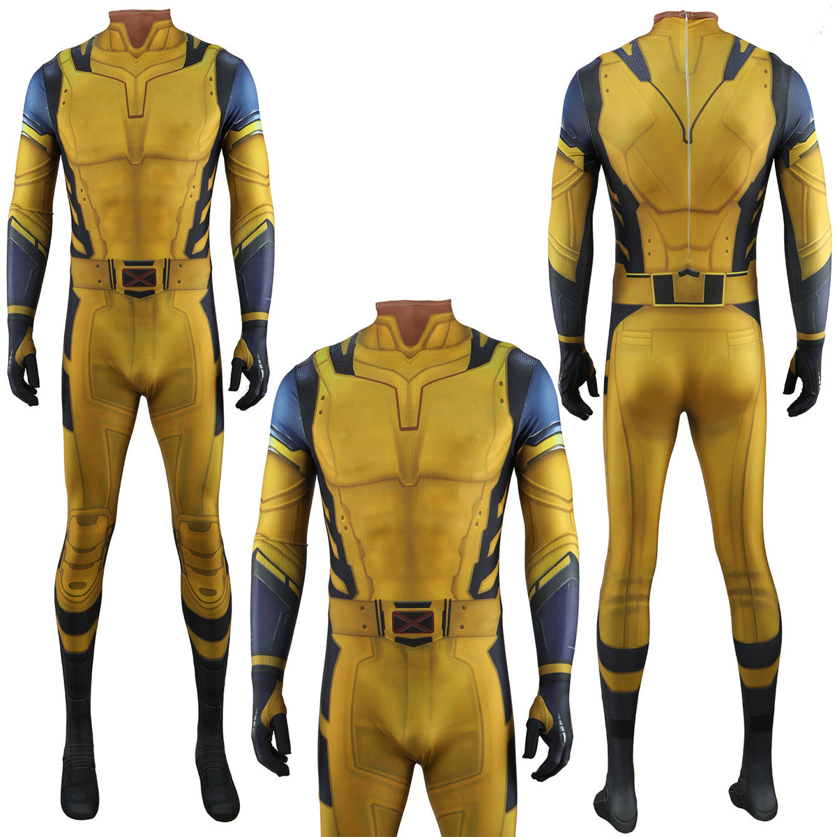 Fantasia Infantil Wolverine Filme Deadpool Cosplay Traje Luxo Profissional