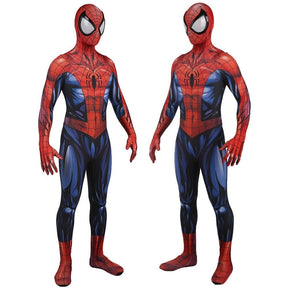 Fantasia Homem-Aranha Ultimate HQ Adulto Cosplay Luxo Traje Profissional