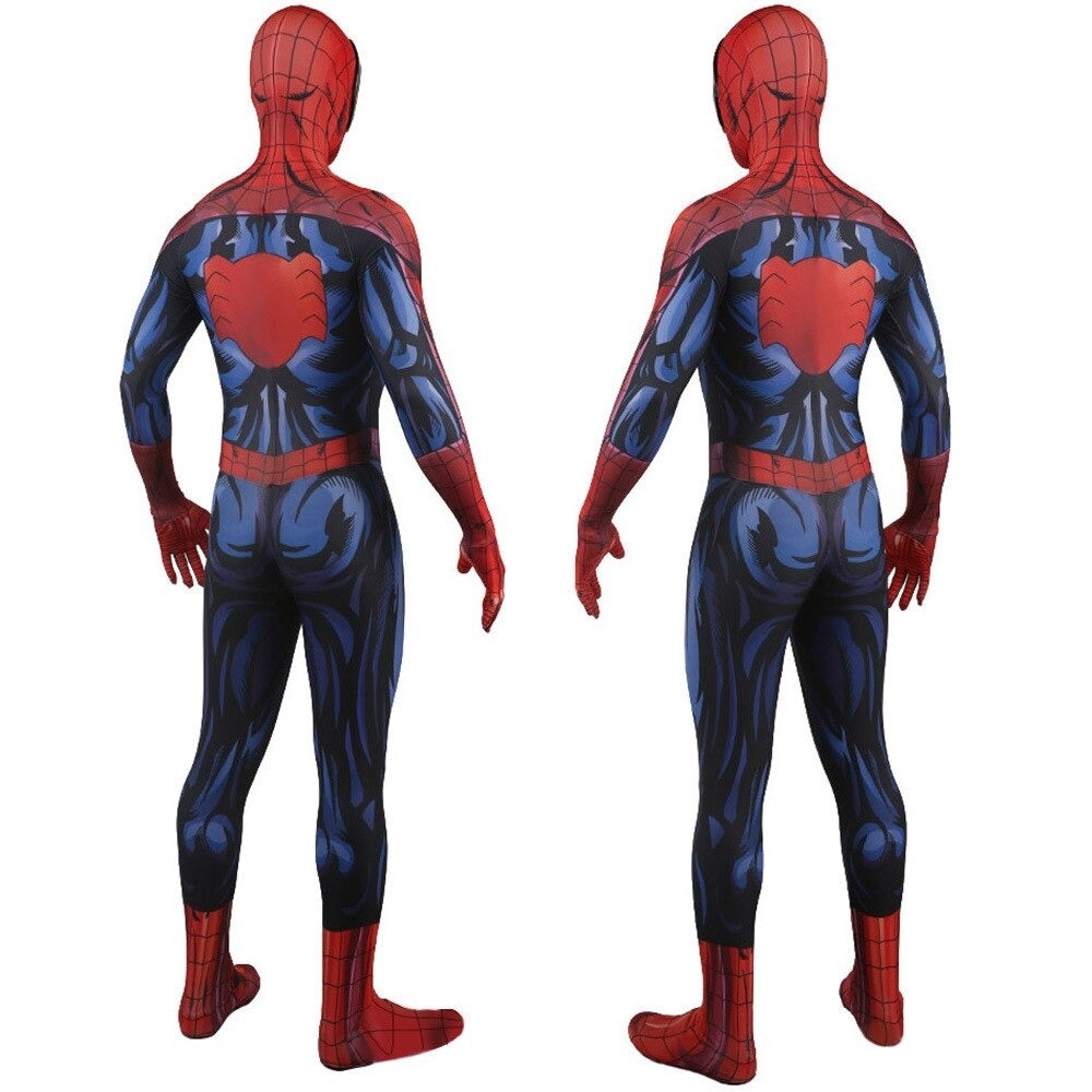 Fantasia Homem-Aranha Ultimate HQ Adulto Cosplay Luxo Traje Profissional