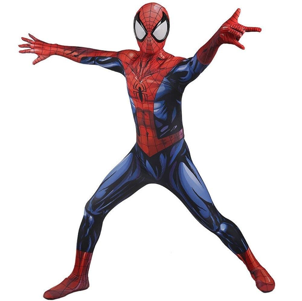 Fantasia Homem-Aranha Ultimate HQ Adulto Cosplay Luxo Traje Profissional