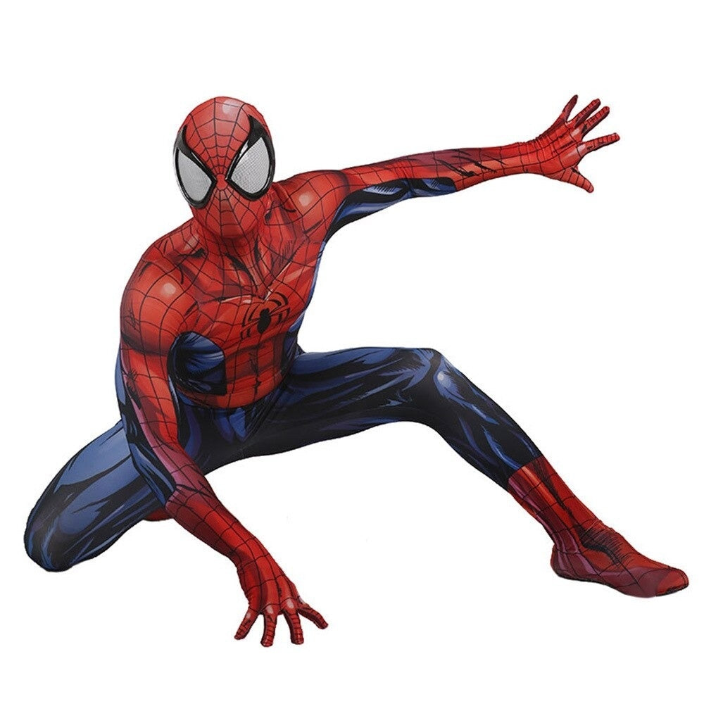 Fantasia Homem-Aranha Ultimate HQ Adulto Cosplay Luxo Traje Profissional