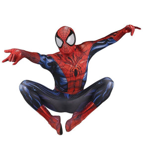 Fantasia Homem-Aranha Ultimate HQ Adulto Cosplay Luxo Traje Profissional