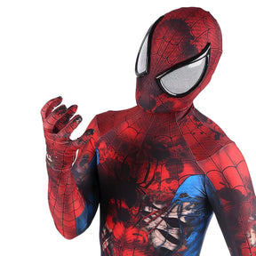 Fantasia Homem-Aranha Zumbi Hq Cosplay Traje Luxo Profissional