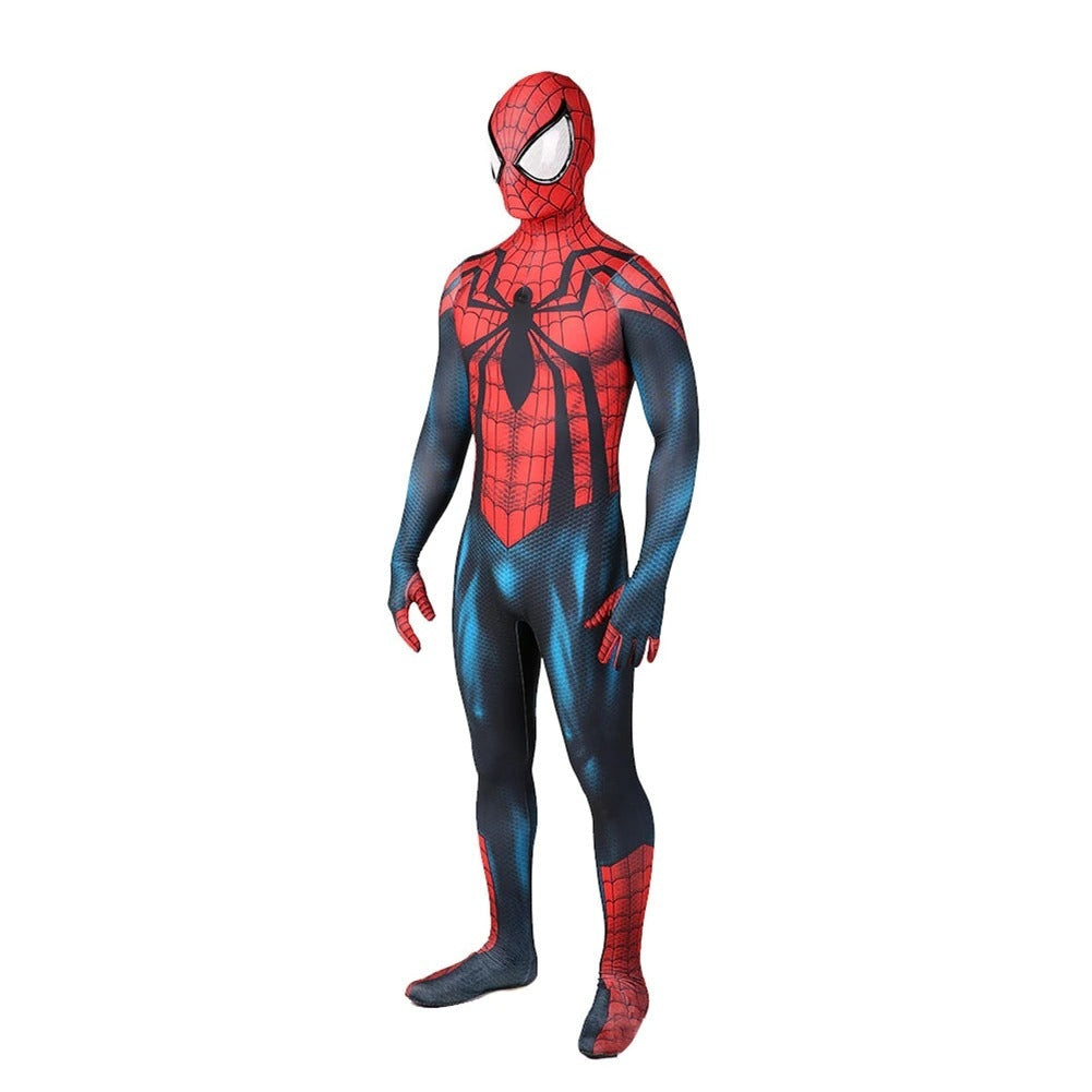 Fantasia Homem-Aranha Ben Reilly Adulto Cosplay Traje Luxo Profissional