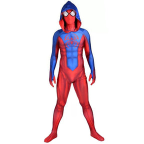 Fantasia Homem Aranha Escarlate Ben Reilly Adulto Cosplay Traje Luxo Profissional