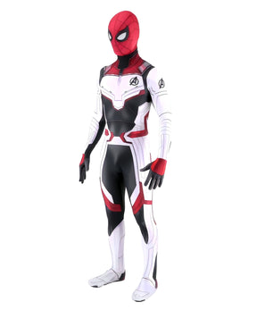 Fantasia Homem-Aranha Uniforme Quantum Vingadores Cosplay Traje Luxo Profissional