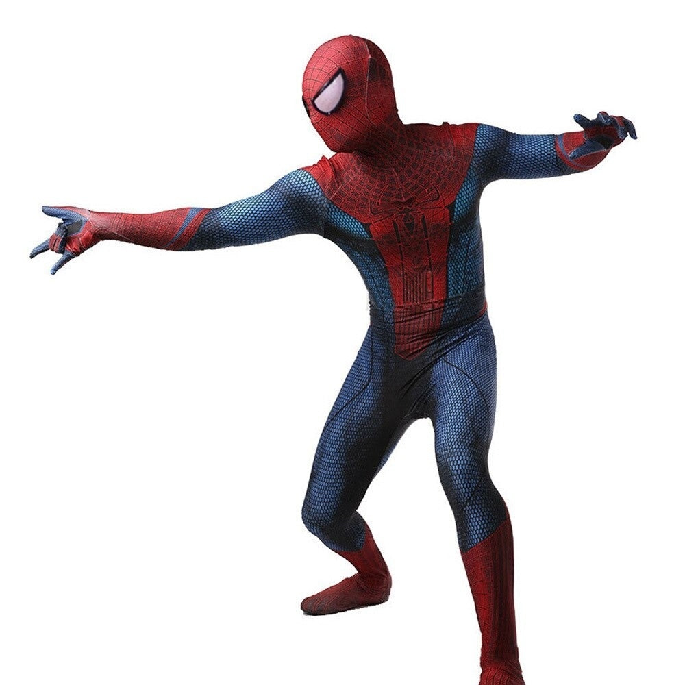 Fantasia Homem-Aranha Andrew Garfield Adulto Cosplay Luxo Traje Profissional