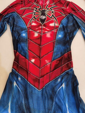 Fantasia Homem-Aranha Spider Armor Mk 4 Game Adulto Cosplay Traje Luxo