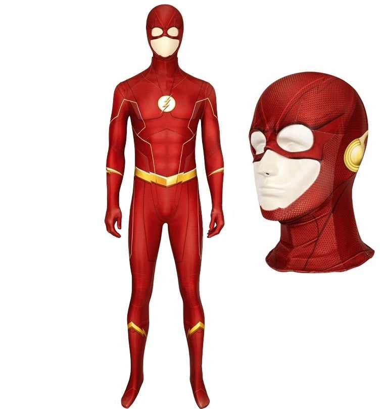 Fantasia The Flash Série Adulto Cosplay Traje Luxo profissional