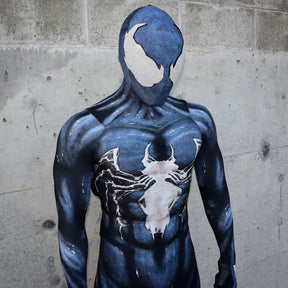 Fantasia Cosplay Venom Filme Cinema Homem Aranha traje luxo