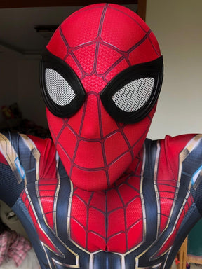 Fantasia Homem-Aranha de Ferro Vingadores Adulto Cosplay Traje Luxo