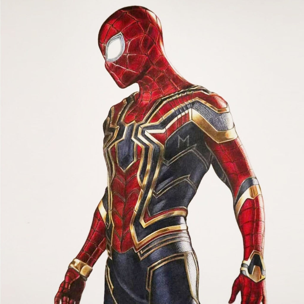 Fantasia Homem-Aranha De Ferro Sem Volta Para Casa Adulto Cosplay Traje Luxo Profissional