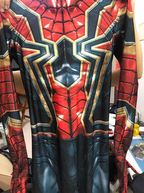 Fantasia Homem-Aranha De Ferro Sem Volta Para Casa Adulto Cosplay Traje Luxo Profissional