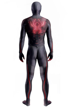 Fantasia Homem-Aranha Miles Morales Game Cosplay Traje Luxo Profissional