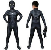 Fantasia Infantil Black Homem-Aranha Venom Filme Cosplay Crianças Traje Luxo