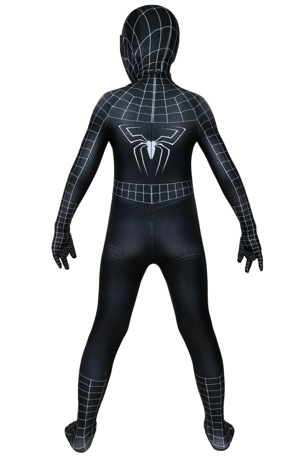 Fantasia Infantil Black Homem-Aranha Venom Filme Cosplay Crianças Traje Luxo